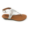 Victoria K Wedge Perforated Front Sandals product image