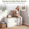 2-Door Shoe Bench  product image