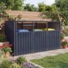 Outdoor Trash Can Storage Shed for 2 or 3 Bins product image