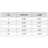 Front Closure Striped Mesh Push Up Bra product image