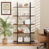 5-Tier 62" Tall Vintage Industrial Bookcase product image