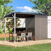 3x5 Outdoor Open-Sided Storage Shed with 15 Sq. Ft Covered Space  product image