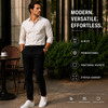 Men's Super Stretch Slim Fit Everyday Chino Pants (3-Pack) product image