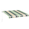 8.2'x6.5' Retractable Awnings for Patio Sun Shade Shelter product image