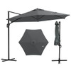 9FT Cantilever Patio Umbrella with 2-Section Design product image