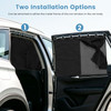 Double-Layer Magnetic Car Window Shade (2-Pack) product image