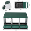 3-Room Poultry Feeder Nesting Box product image