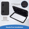 24" x 14" Deck Access Hatch with 180° Lid Hinge and Dual Locking Handles product image