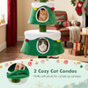 61.5" Cat Christmas Tree with 2 Large Condos product image
