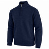 Men's Fleece Lined Quarter Zip Knit Sweater product image