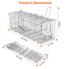 Foldable Humane Mouse and Rat Live-Catch Cage  product image