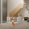 4-Panel 24" Retractable Freestanding Wood Dog Fence product image