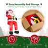 10.6-foot Sitting Santa Inflatable with 6 LED Lights product image