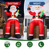 10.6-foot Sitting Santa Inflatable with 6 LED Lights product image
