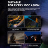 Zoomable LED Flashlight with COB Side Light product image