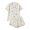 Women's Patterned Short-Sleeve Pajama Set product image