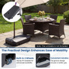 Cantilever Umbrella Base with Wheels and Cross Base  product image