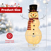 Lighted Christmas Snowman Decoration  product image