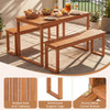 Outdoor Acacia Wood Dining Table product image