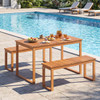 Outdoor Acacia Wood Dining Table product image