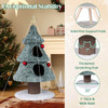 48.5” Christmas Cat Tree for Indoor Cats with 2 Large Condos, Scratching Posts product image