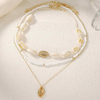 Women's Bohemian Layered Cowrie Choker product image