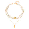 Women's Bohemian Layered Cowrie Choker product image