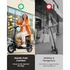 550W C1S Electric Scooter with Adjustable Seat and Basket product image