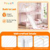Twin Over Twin Low Bunk Bed House product image