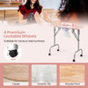 Folding Manicure Nail Table with Flexible LED Lamp product image