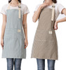 2-Pack Adjustable Striped Kitchen Aprons product image