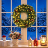 Pre-Lit Christmas Wreath (1- or 2-Pack) product image