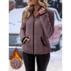 Women's Fuzzy Fleece Zip Up Jacket product image