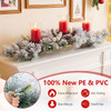 Foldable Christmas Centerpiece with 3 Candle Holder (1- or 2-Pack) product image