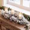 Foldable Christmas Centerpiece with 3 Candle Holder (1- or 2-Pack) product image