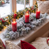 Foldable Christmas Centerpiece with 3 Candle Holder (1- or 2-Pack) product image