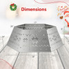 Metal Christmas Tree Collar Basket product image