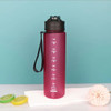 750ml Matte Finish Motivational Water Bottle product image