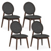 Upholstered Dining Chairs with Padded Backrest (Set of 2 or 4) product image