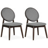 Upholstered Dining Chairs with Padded Backrest (Set of 2 or 4) product image