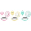 Lucky Cat Portable Personal Fan and Handheld Make Up Mirror product image