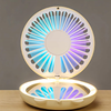Lucky Cat Portable Personal Fan and Handheld Make Up Mirror product image