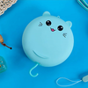 Lucky Cat Portable Personal Fan and Handheld Make Up Mirror product image
