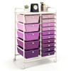 Rolling 15-Drawer Storage Cart product image