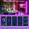 Smart Color-Changing LED Floor Lamp with Remote Control (1- to 4-Pack) product image