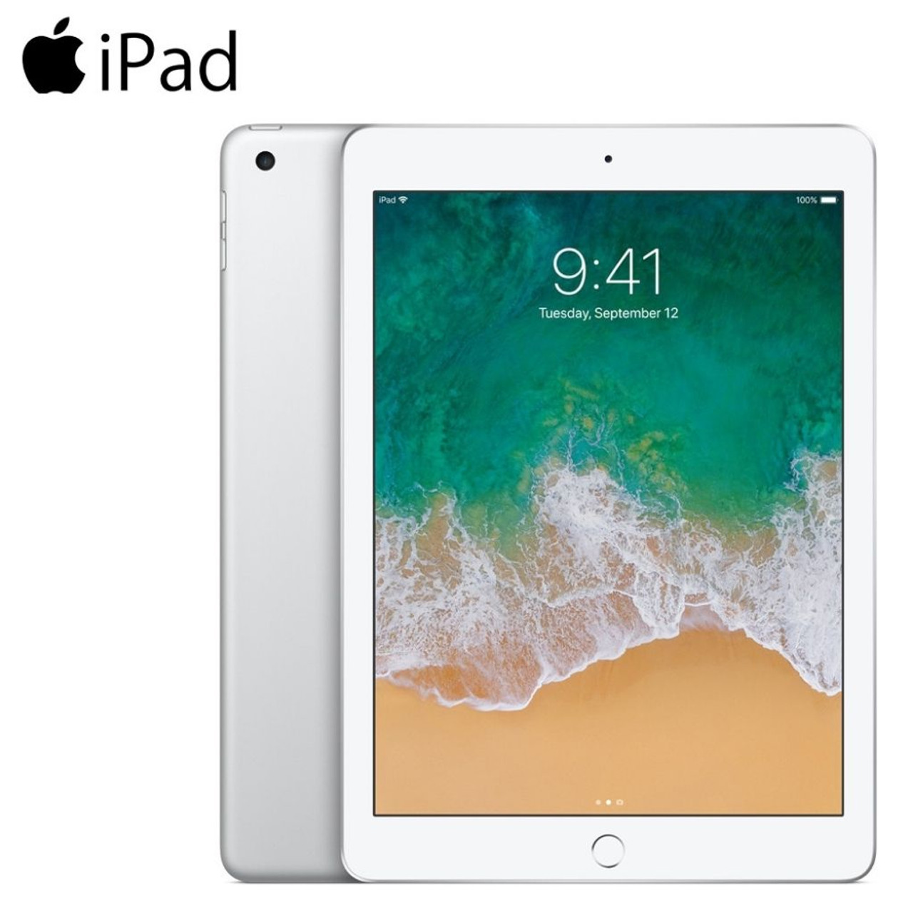 Apple® iPad 5th Generation Retina Display with Touch ID (32GB Silver) $189.99 (68% OFF)
