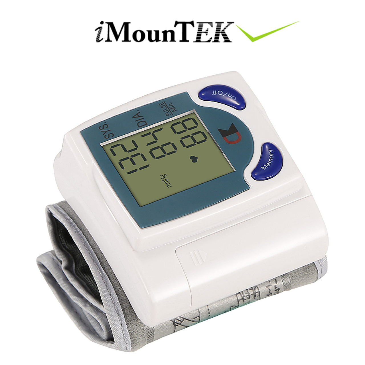 Wrist Blood Pressure Monitor Bp Monitor Large LCD Display 5.3-8.5in for Home  Use