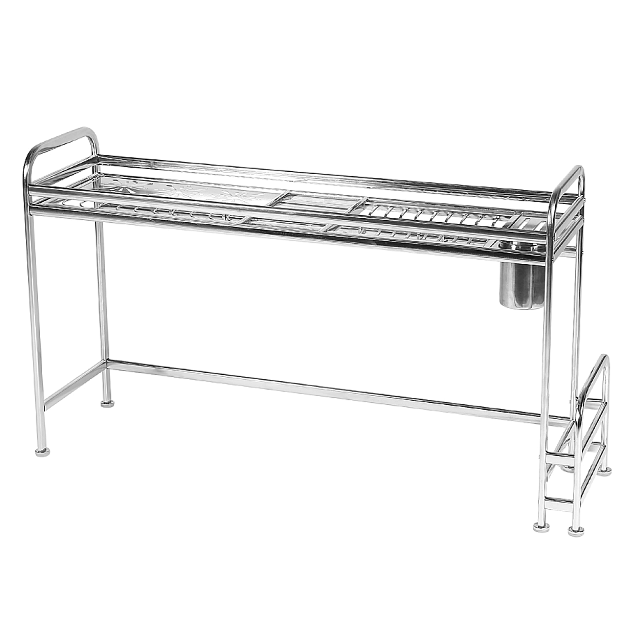 iMounTEK Plastic 2 Tier Dish Rack