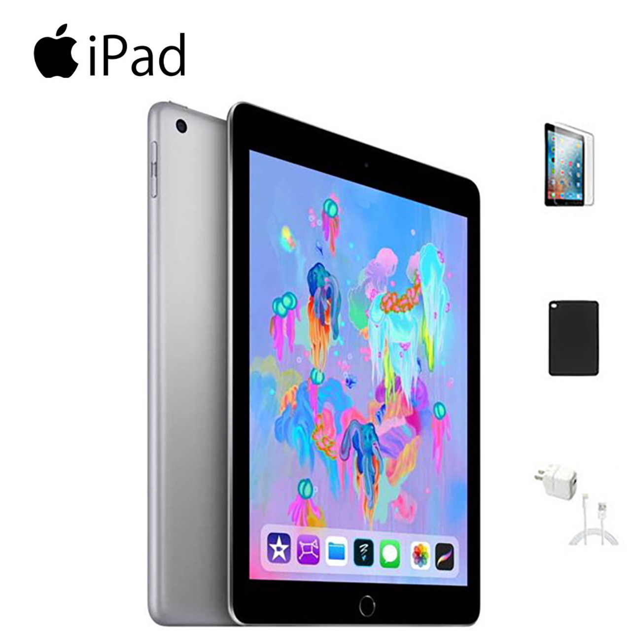 Apple® iPad Bundle (6th Generation) Retina Display with Wi-Fi