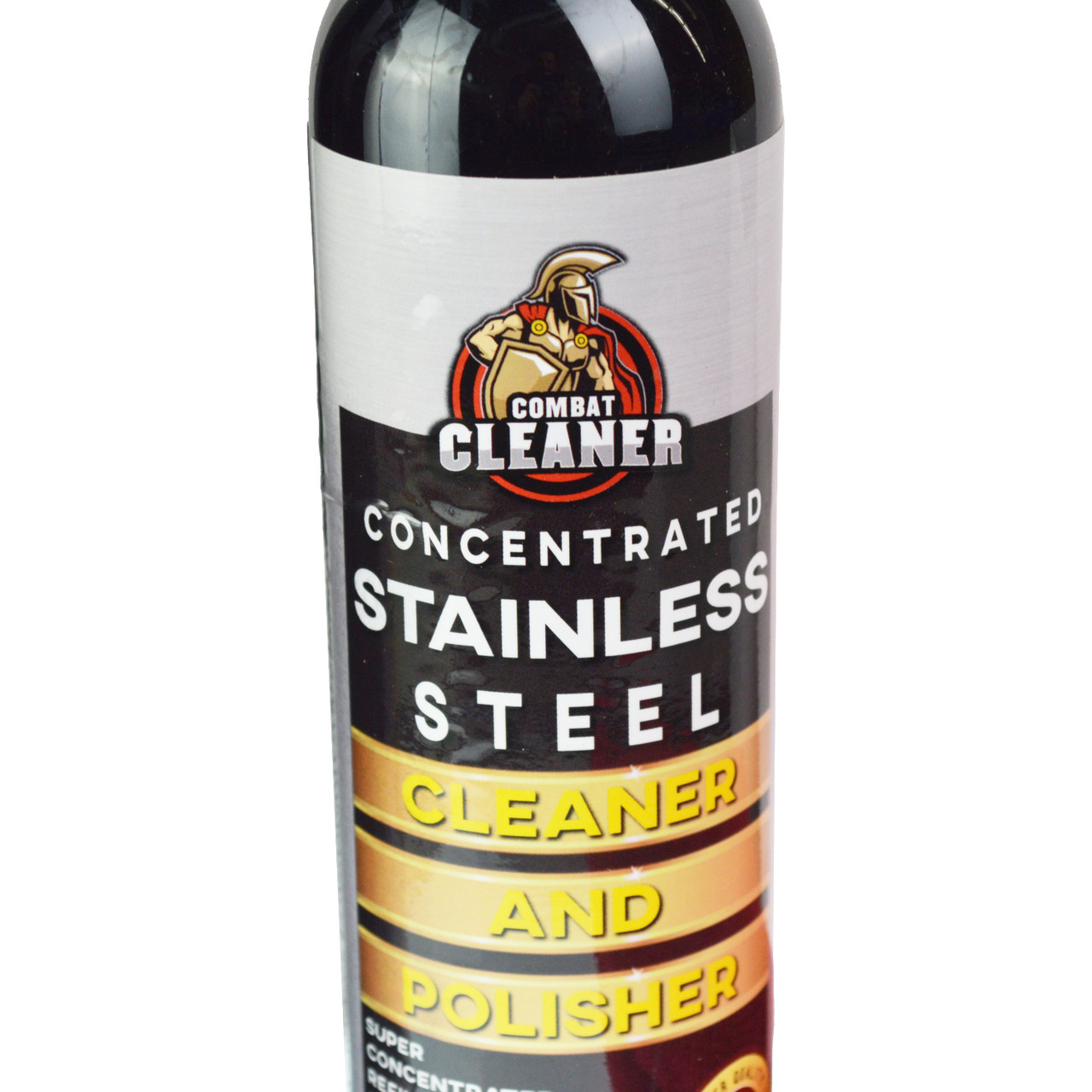 Ultimate Stainless Steel Cleaner and Polisher 17.6 OZ + Concentrated  Refillable Stainless Steel Cleaner and Polisher + Microfiber Rag